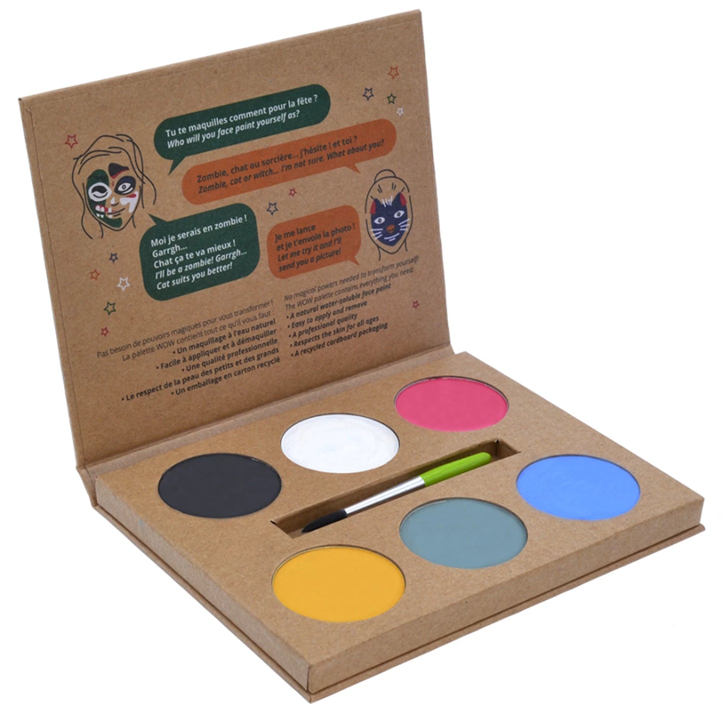 LA NATURE DE GRIM'TOUT PALETTE 6 COULEURS WOW!