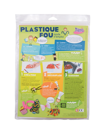 DIAM'S PLASTIQUE FOU: 30er Set farblich sortiert