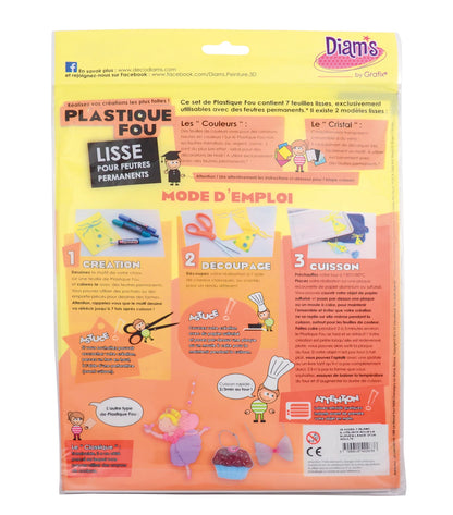DIAM'S PLASTIQUE FOU 7 BLÄTTER: WEISS