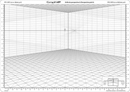GRAPHI'T GRILLE DE PERSPECTIVE OBLIQUE