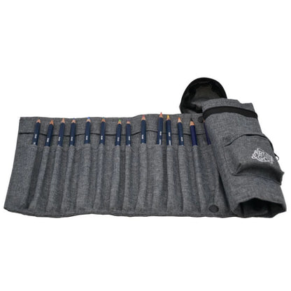 ART & GO TROUSSE ROLL'N ZIP POUR 24 CRAYONS PASTEL 22CM