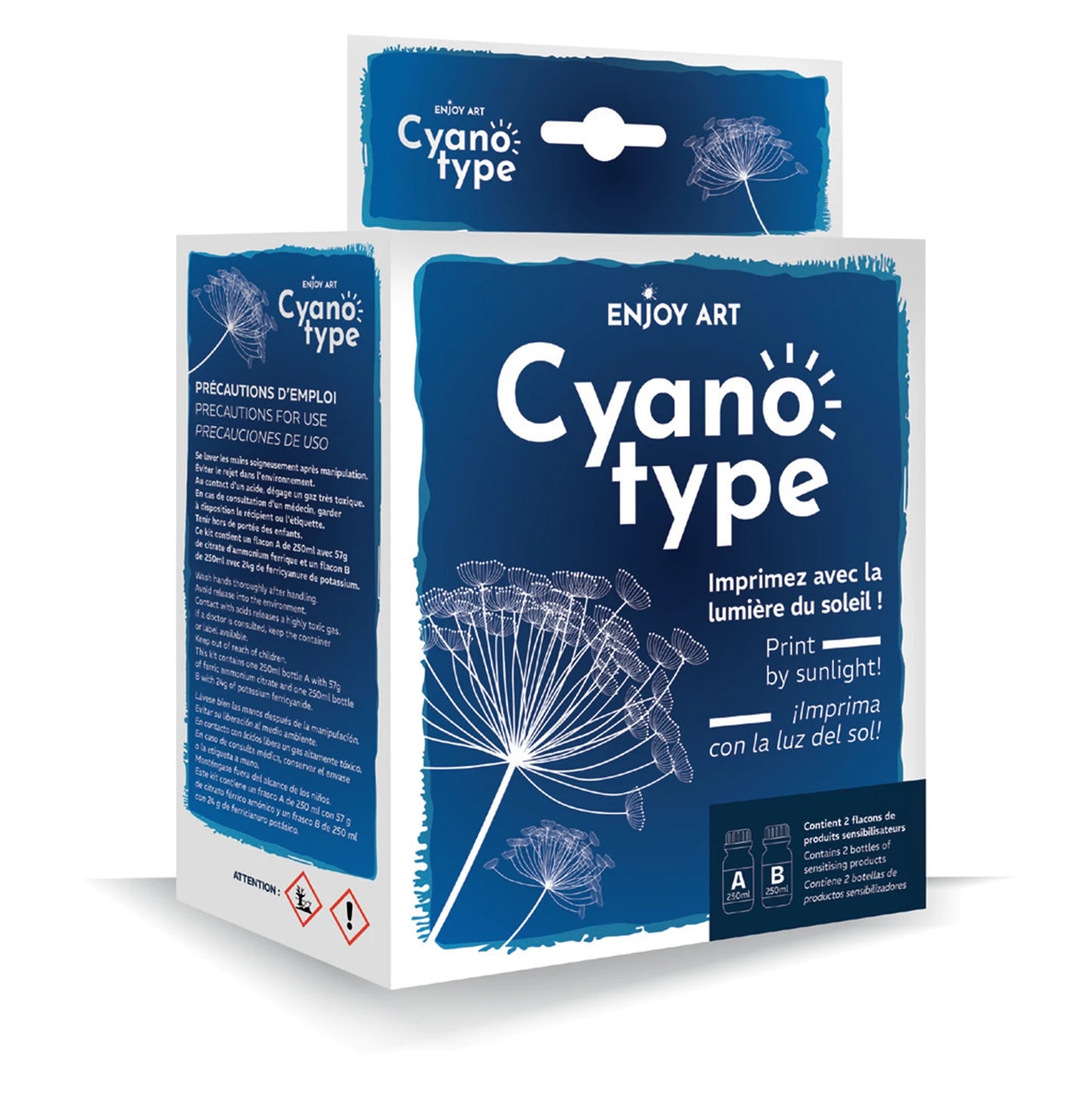 KIT ARTISTIQUE CYANOTYPE