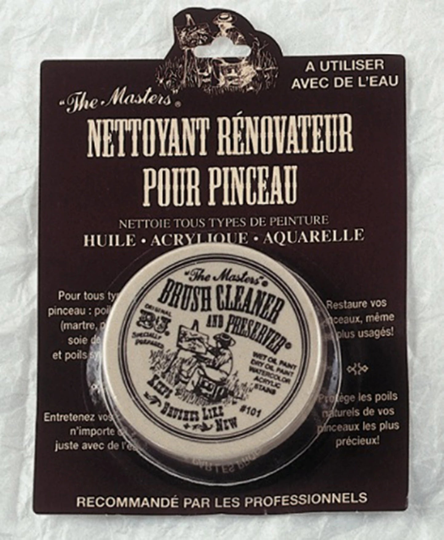 THE MASTER'S NETTOYANT POUR PINCEAUX GRAND FORMAT 95ML EN VENTE