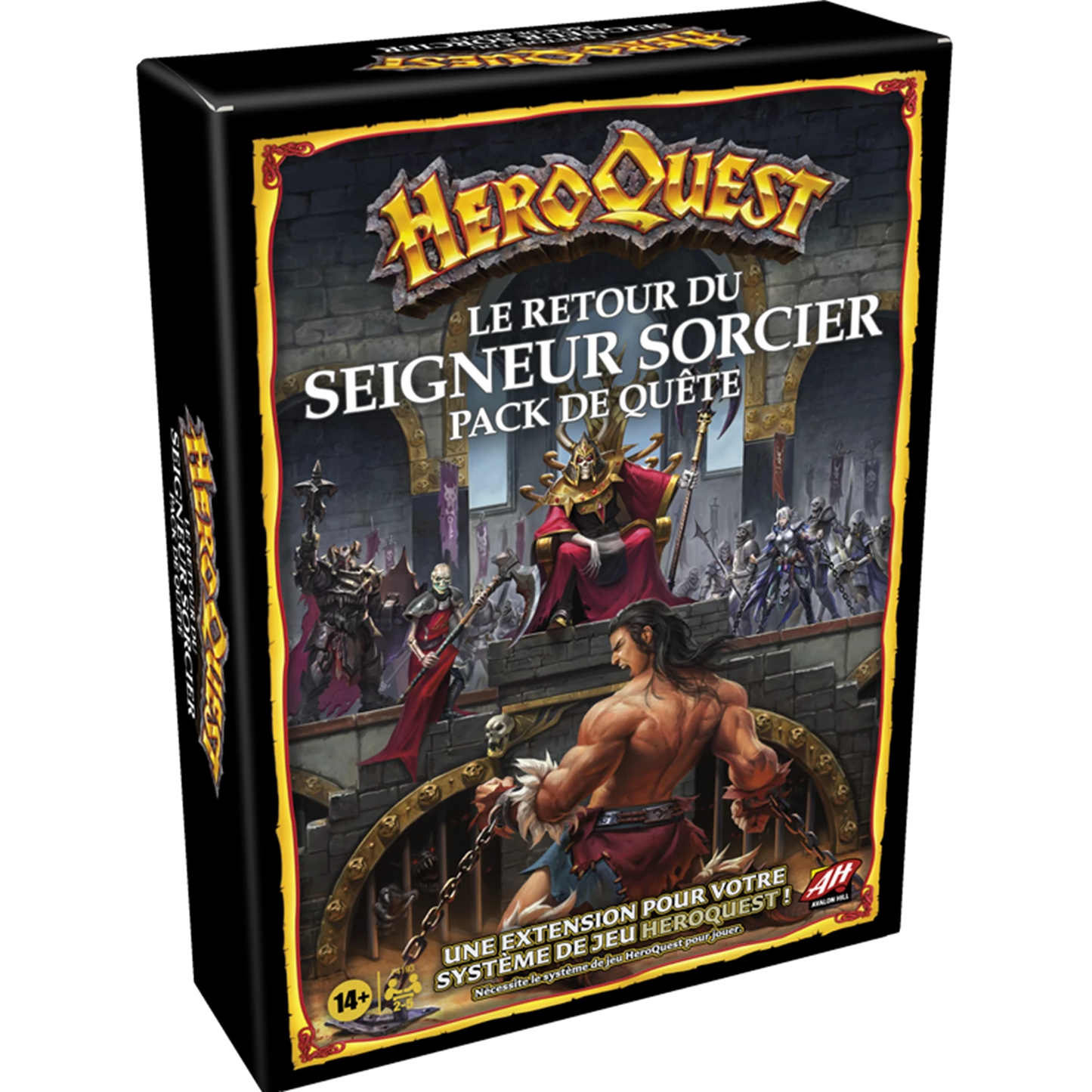HEROQUEST-ERWEITERUNG DIE RÜCKKEHR DES HEXENMEISTERS - PACK DE