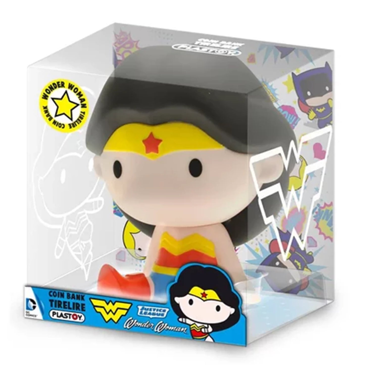 GROSSES CHIBI-SCHWEIN WONDER WOMAN