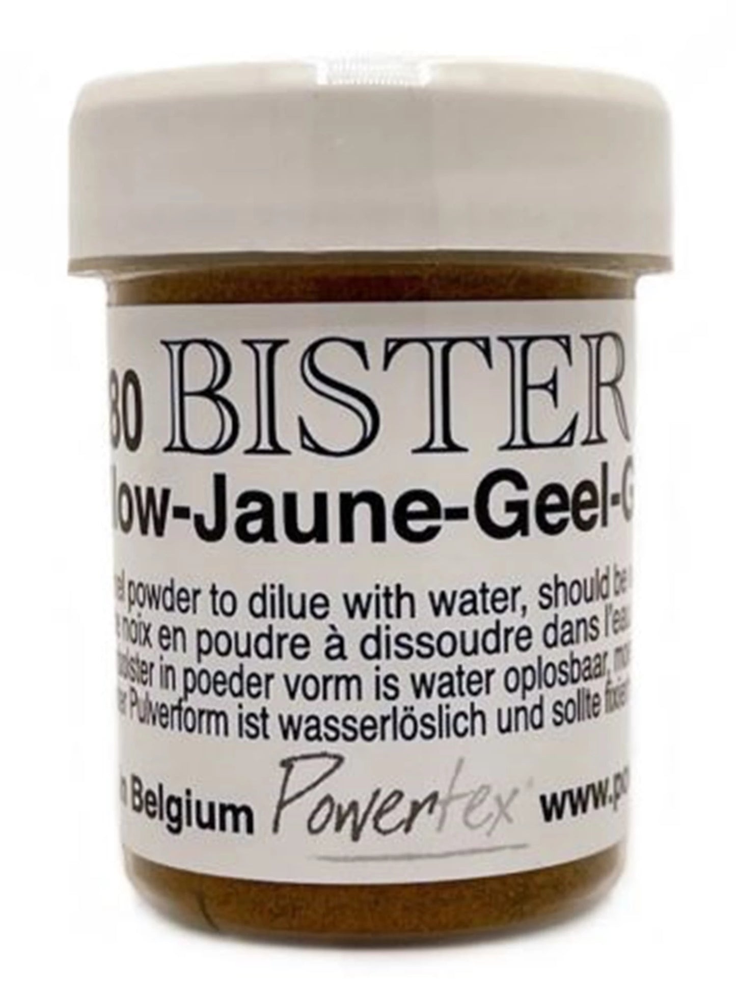 POWERTEX BISTRE POUDRE JAUNE 30G