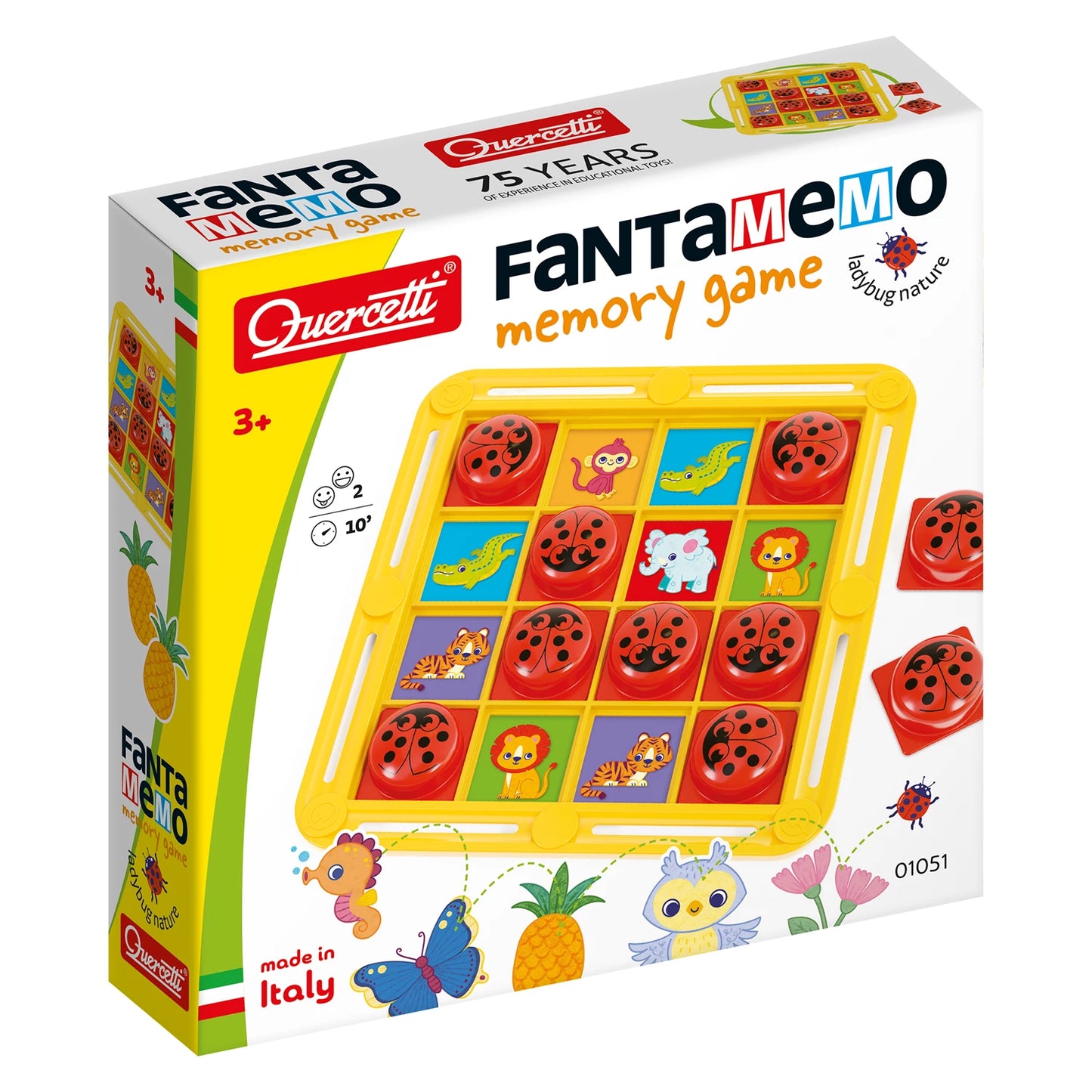 QUERCETTI - FANTAMEMO LA COCCINELLA NATURA - F/A/D/I