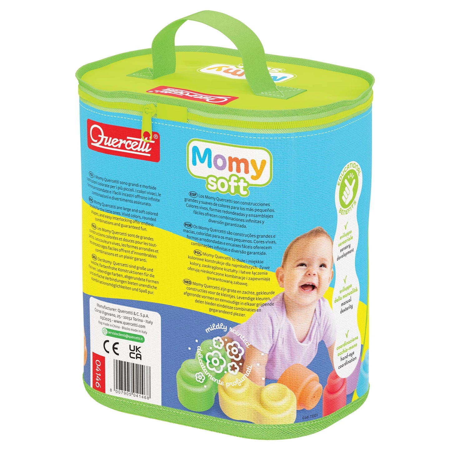 QUERCETTI - MOMY WEICHE TASCHE 28 TEILE - F/D/D/I