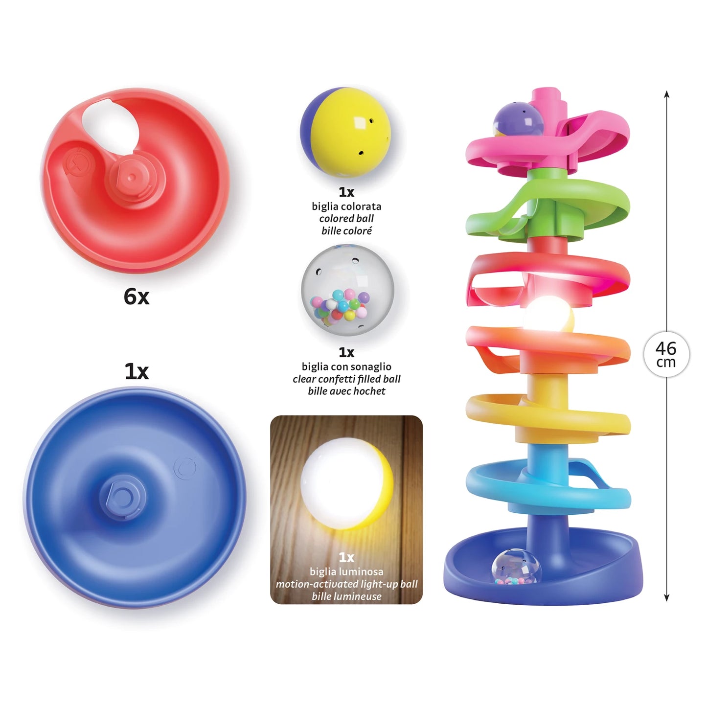 QUERCETTI - TOUR SPIRALE BRIGHTBALL - F/D/D/I
