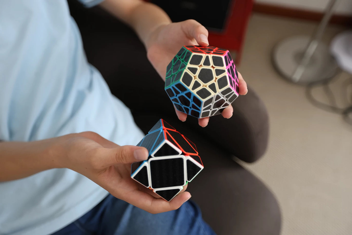 CARBON-X 2-TEILE-PUZZLE-SET PHOBOS+DEIMOS
