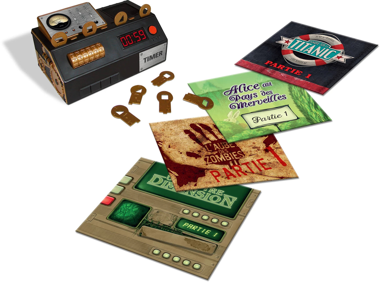 COFANETTO ESCAPE ROOM 4 JEUX N°2 (FR)