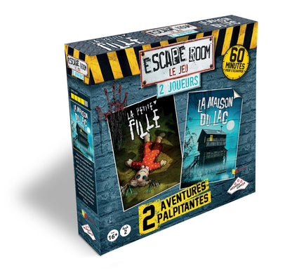 ESCAPE ROOM PACK 2 JOUEUR N°2 HORREUR - 2 JEUX (FR)