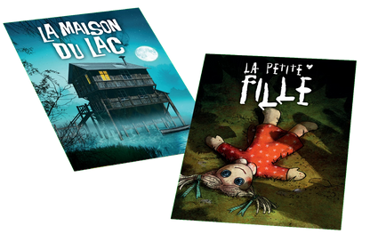 ESCAPE ROOM PACK 2 JOUEUR N°2 HORREUR - 2 JEUX (FR)