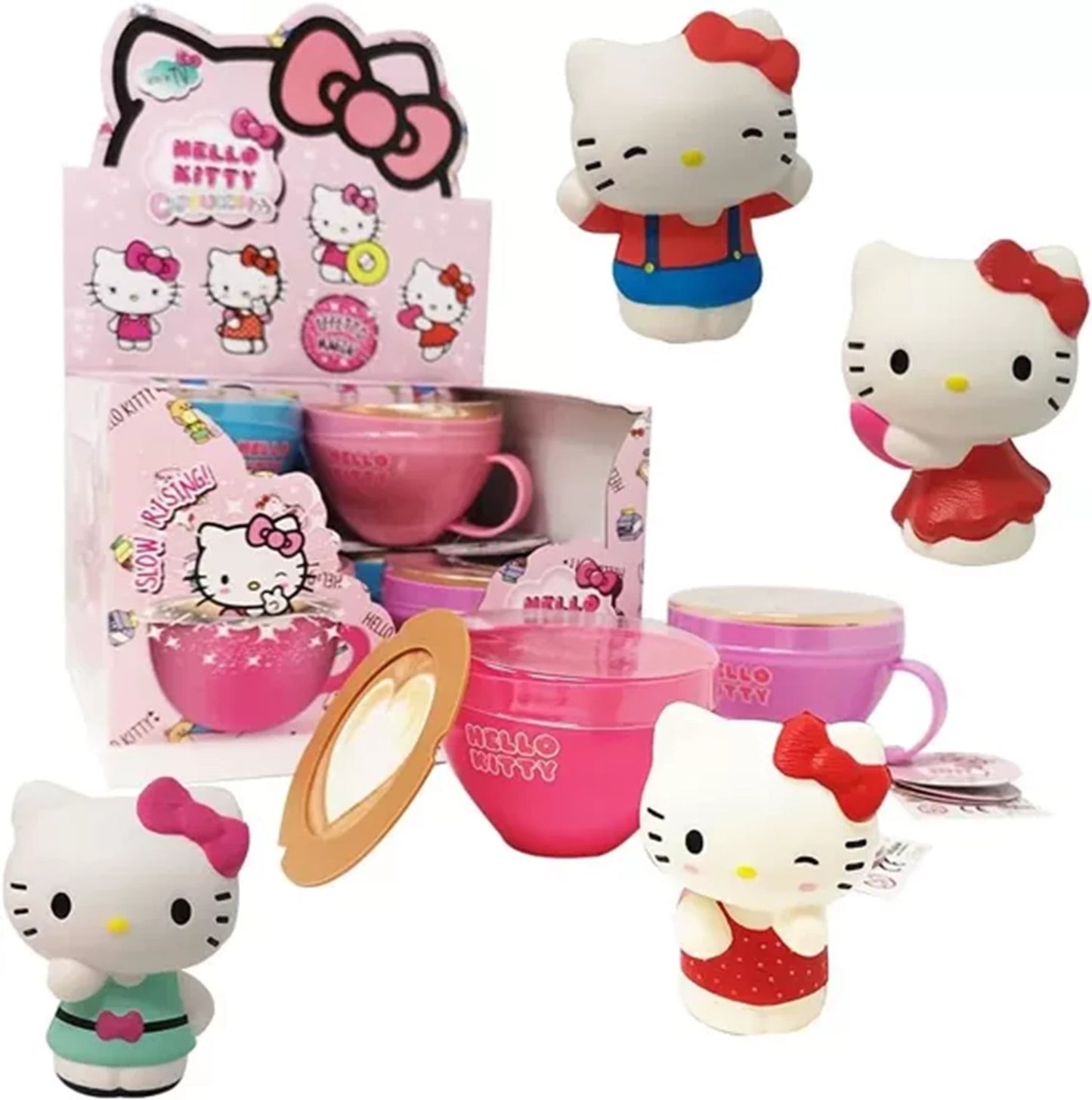 HELLO KITTY - CAPPUCCINO SQUISHY MODELES ASST (VENDU UNIQUEM