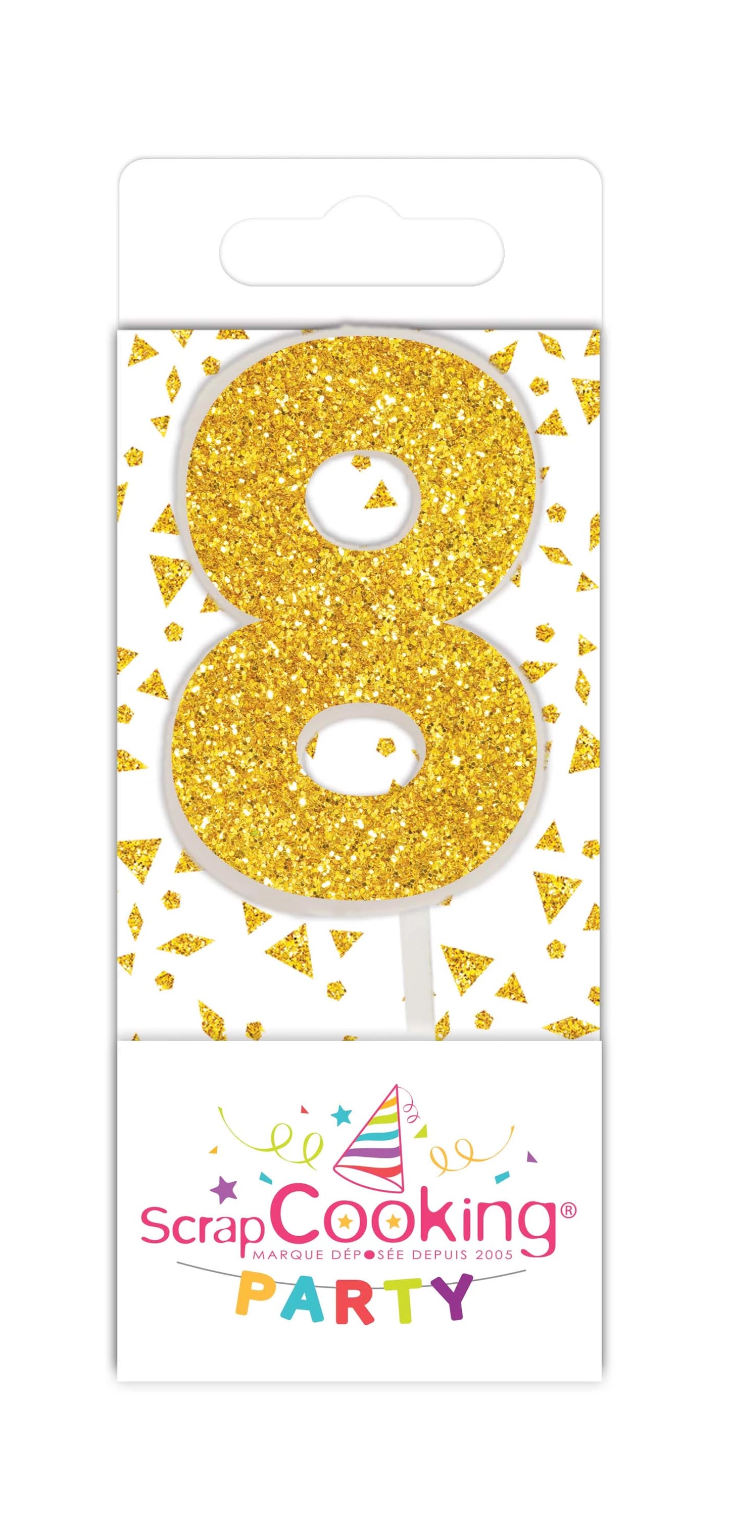MINI CANDELA ORO - 8