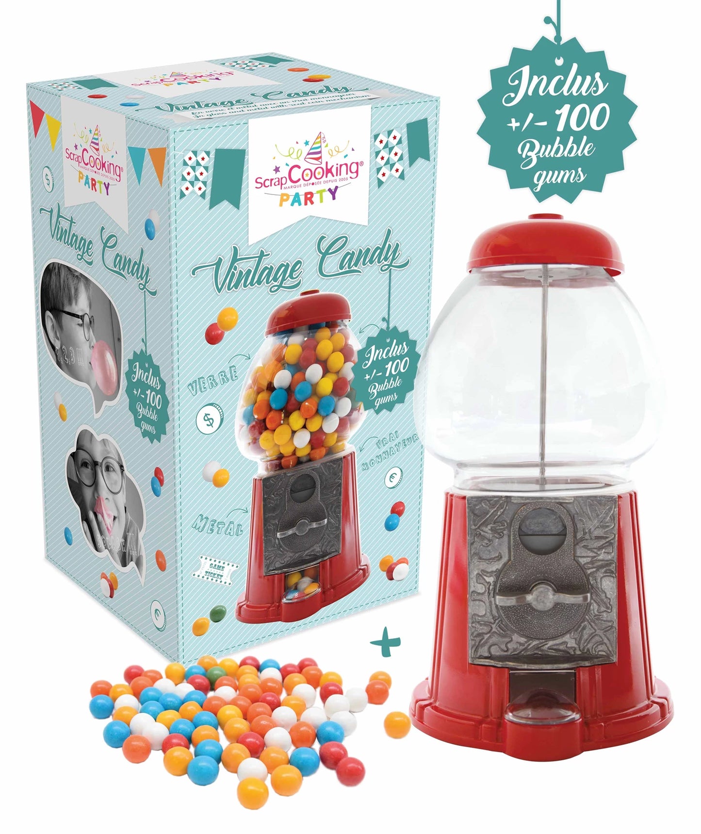 ZUCKERWATTEMASCHINE RETRO-ZUCKERWATTE