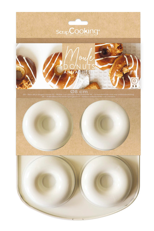 MOULE À DONUTS REVÊTEMENT ANTIADHÉSIF