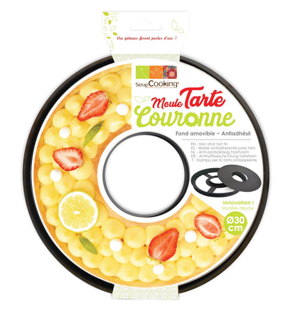MOULE À GÂTEAU COURONNE ANTIADHÉSIF