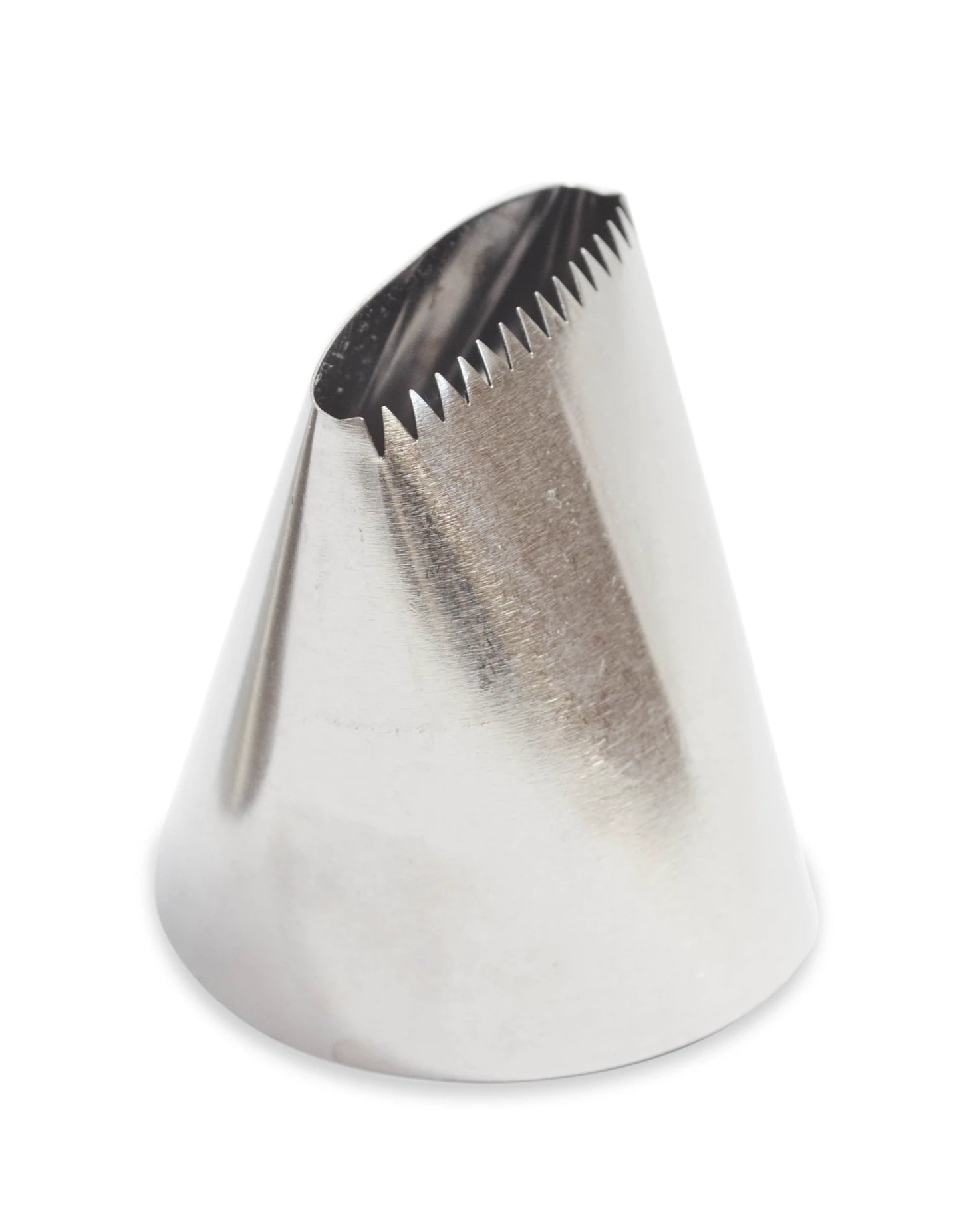 SPRITZBEUTELDÜSEN XXL AUS ROSTFREIEM EDELSTAHL, GLATT/GERIFFELT, Ø 5 CM H: 5,5 C