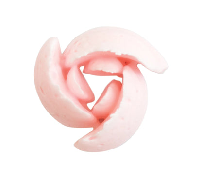 ROSA BRAUSEKOPF XXL AUS EDELSTAHL, DURCHMESSER 5 CM H: 6,5 CM