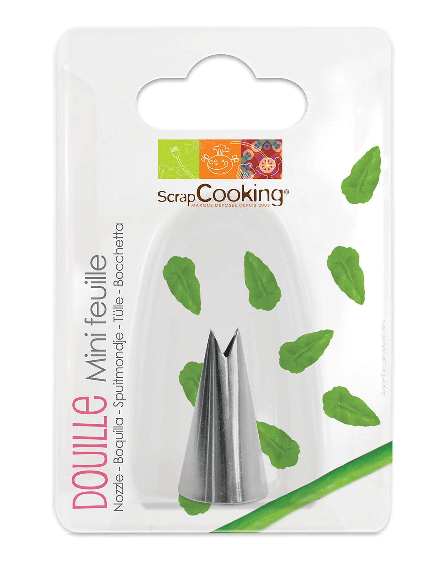 TUBO SPRUZZATORE IN ACCIAIO INOX MINI LEAF