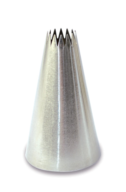 EDELSTAHL-SPRITZDÜSE KLEINER STERN 10 MM