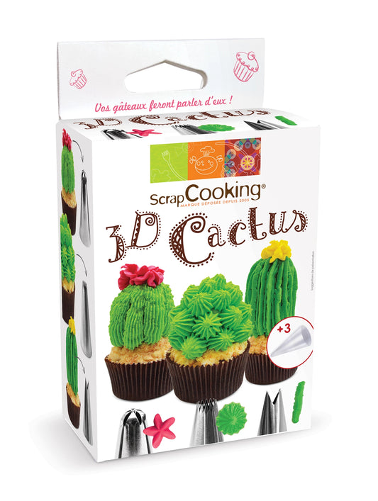 KIT DE BUSES PULVÉRISATEUR 3D CACTUS