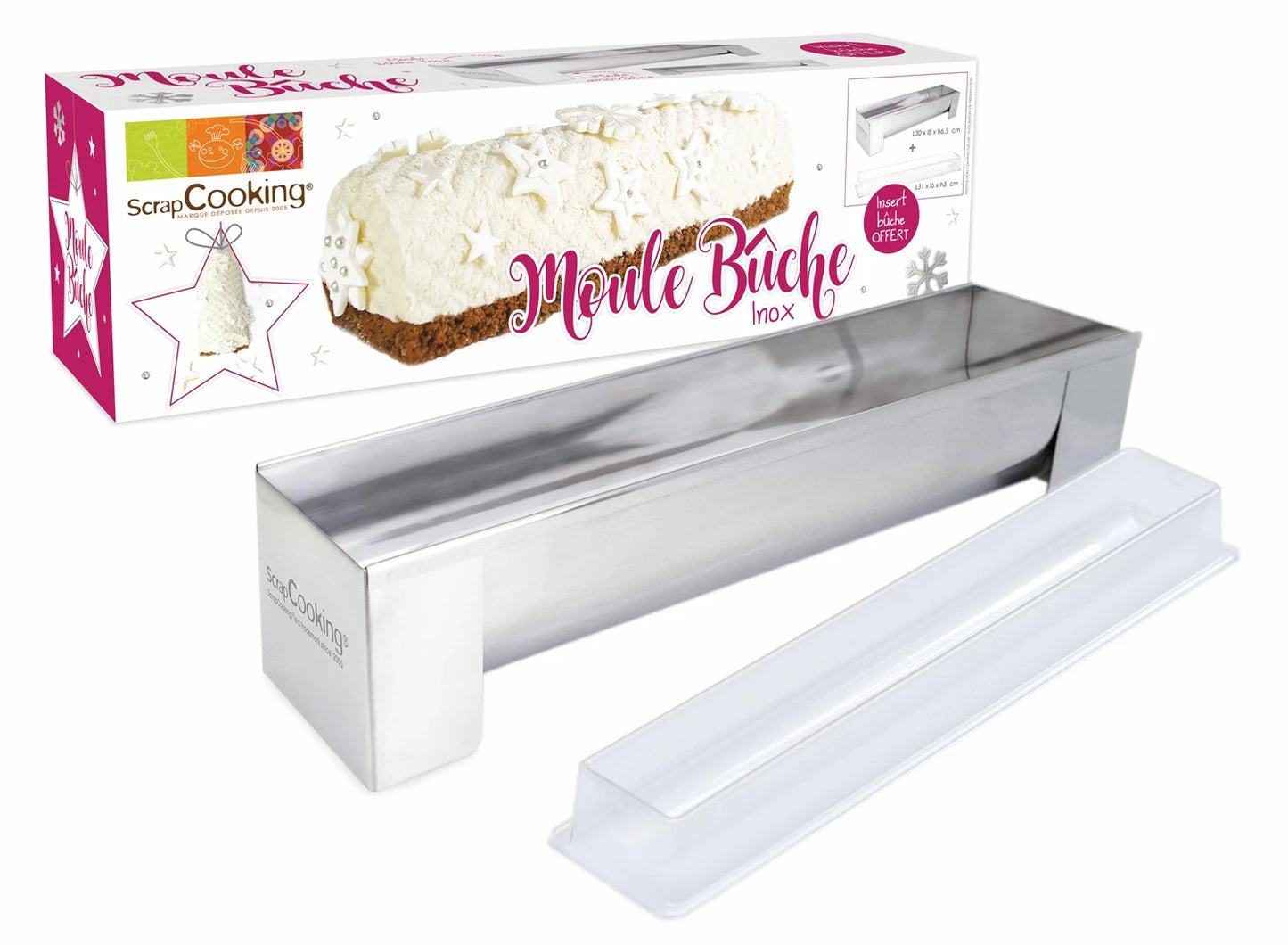 BACKBLECH BUCHE EDELSTAHL