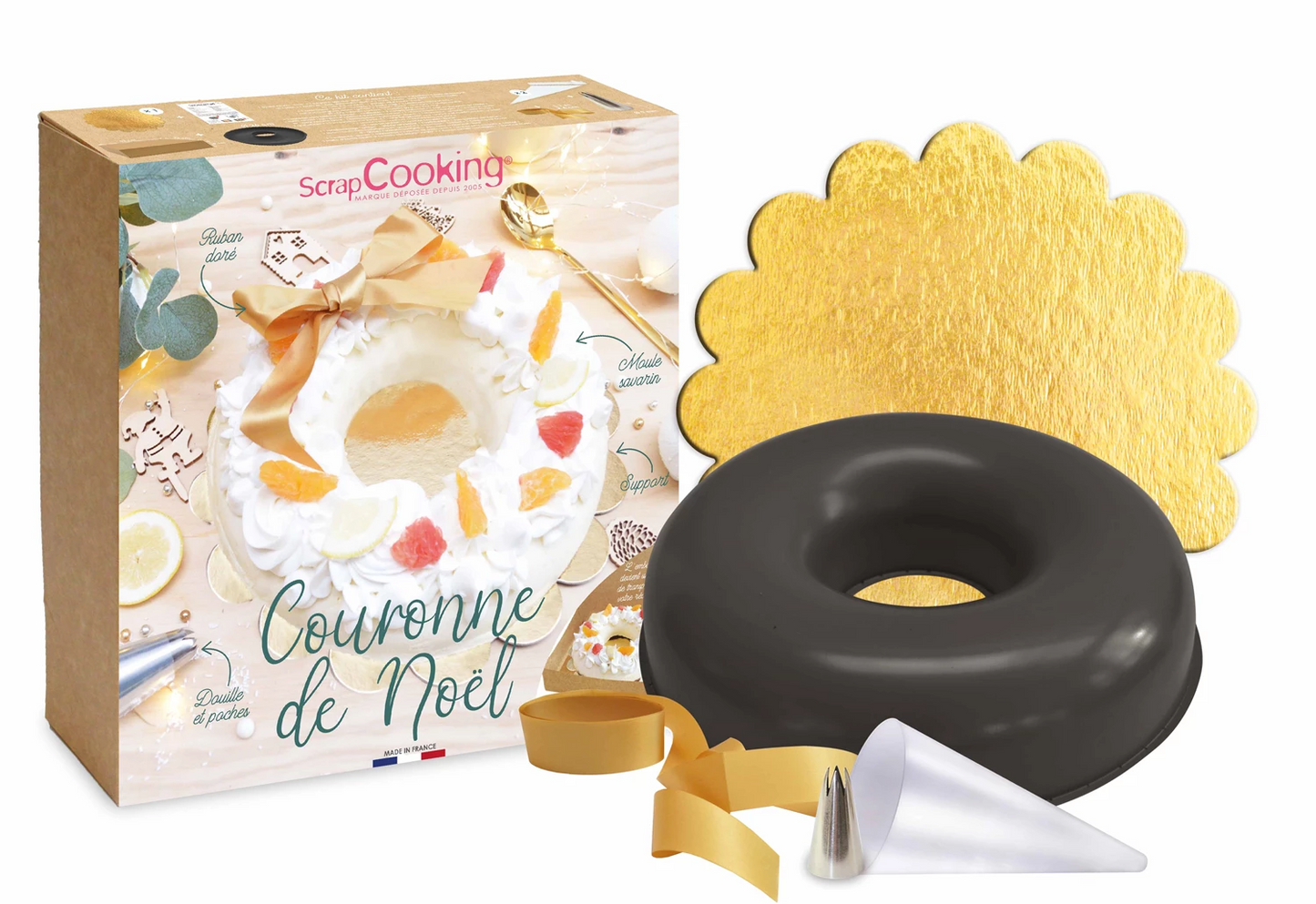 ENSEMBLE DE COURONNES DE NOËL