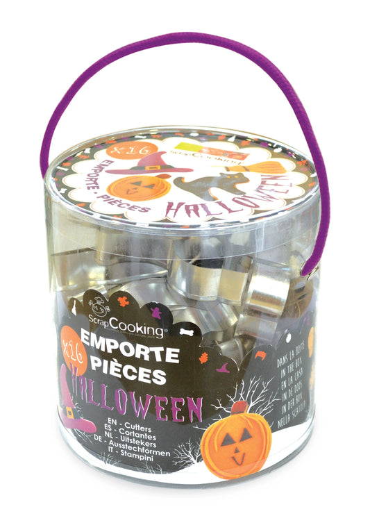 EMPORTE-PIÈCES HALLOWEEN, LOT DE 16
