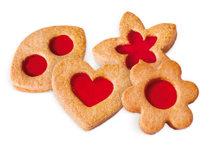 LOT DE 4 BISCUITS MAISON À LA CONFITURE