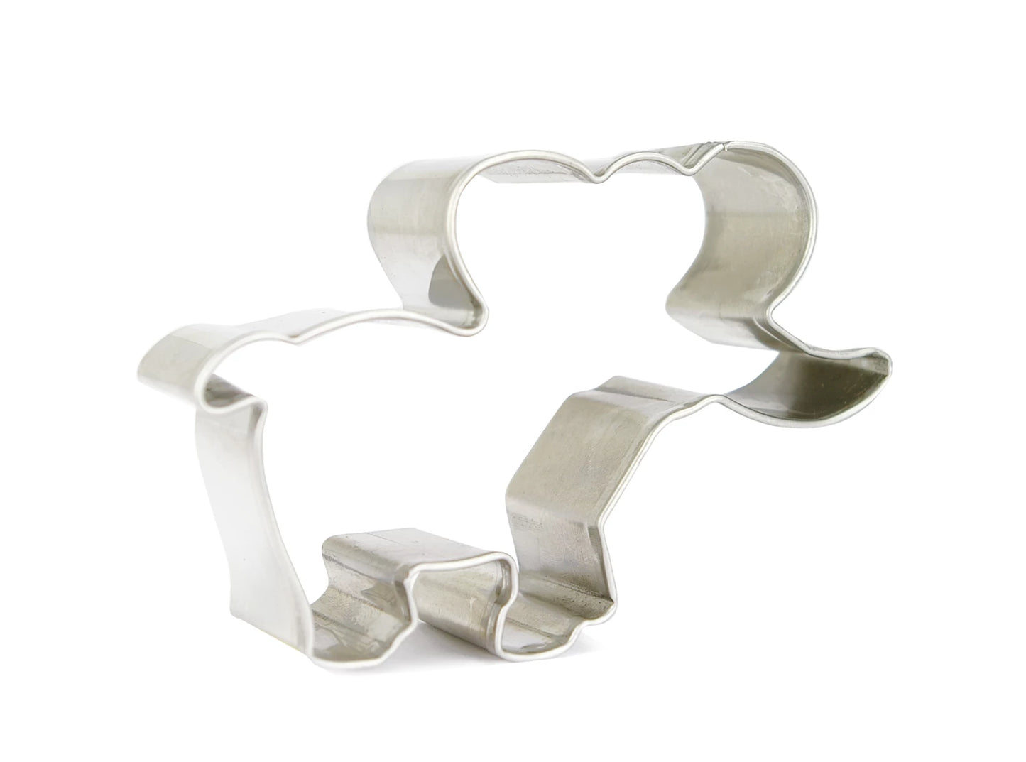 SET DI 4 TAGLIABISCOTTI IN ACCIAIO INOX, DESIGN GIUNGLA