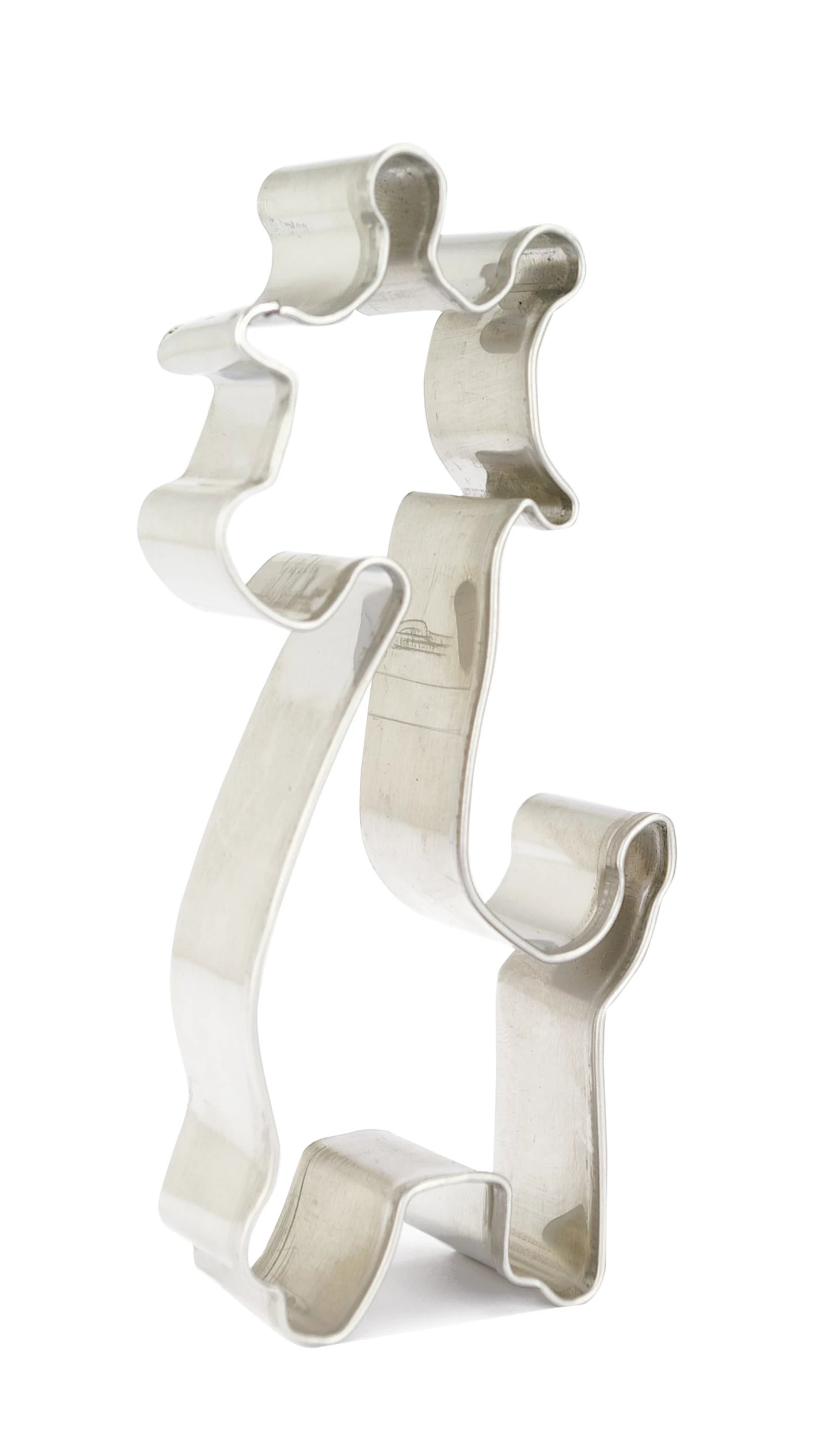 SET DI 4 TAGLIABISCOTTI IN ACCIAIO INOX, DESIGN GIUNGLA