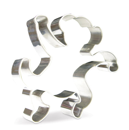 SET DI 4 TAGLIABISCOTTI IN ACCIAIO INOX, DESIGN GIUNGLA