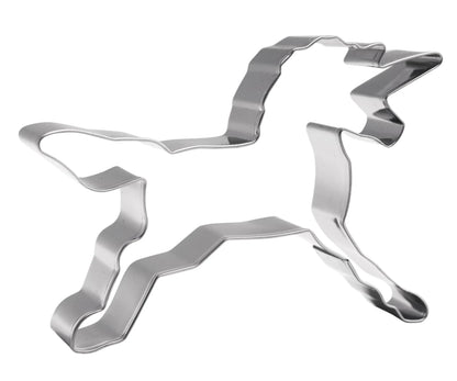 LOT DE 4 EMBOÎTEURS À BISCUITS EN FORME DE LICORNE EN ACIER INOXYDABLE