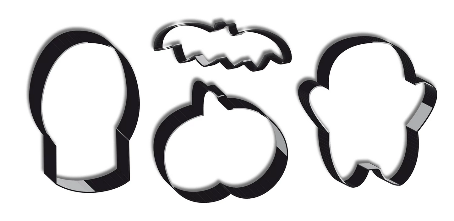 4 TAGLIABISCOTTI DI HALLOWEEN