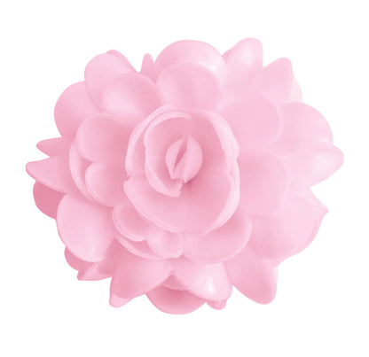 DECORAZIONE XXL IN WAFER. TOPPER PER TORTA 10 CM ROSA