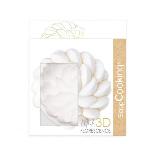 MOULE EN SILICONE 3D FLORESCENCE 18CM