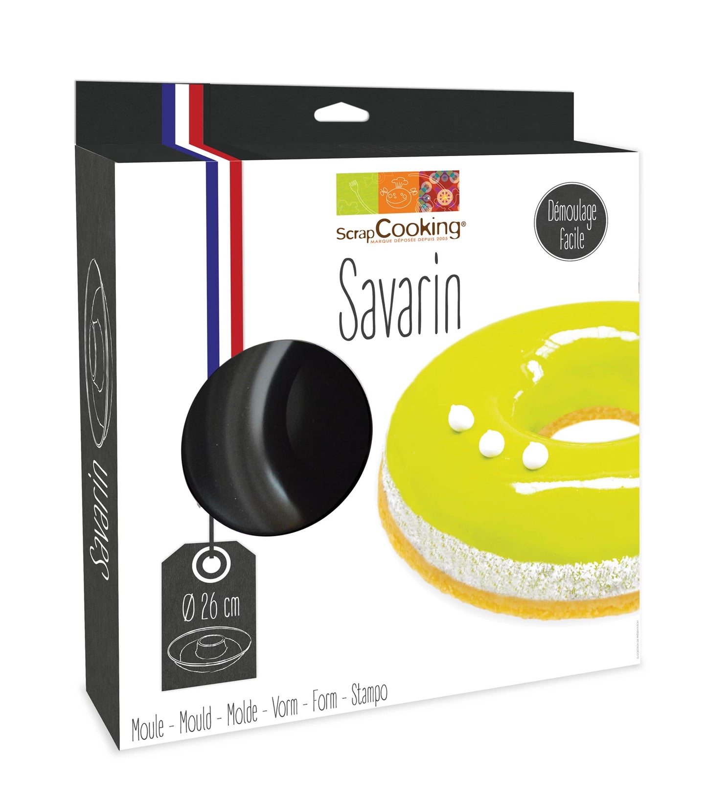 PARFAIT FORMA SAVARIN, SLIDE. 26,5 CM