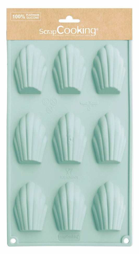 MOULE EN SILICONE 9 MADELEINES