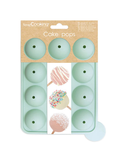 MOULE EN SILICONE MINI POP CAKES 15 PIÈCES