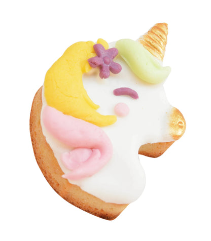 MOULE DE CUISSON EN SILICONE EN FORME DE LICORNE, 6 PIÈCES