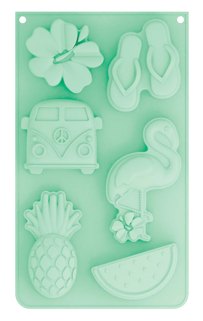 MOULE DE CUISSON ESTIVAL EN SILICONE DE 6 PIÈCES