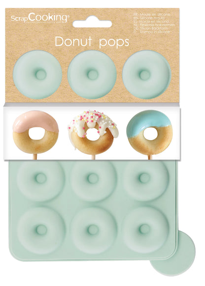 MOULE SILICONE DONUTS POPS