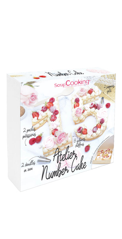 GÂTEAU NUMÉROTÉ DANS LE DOS