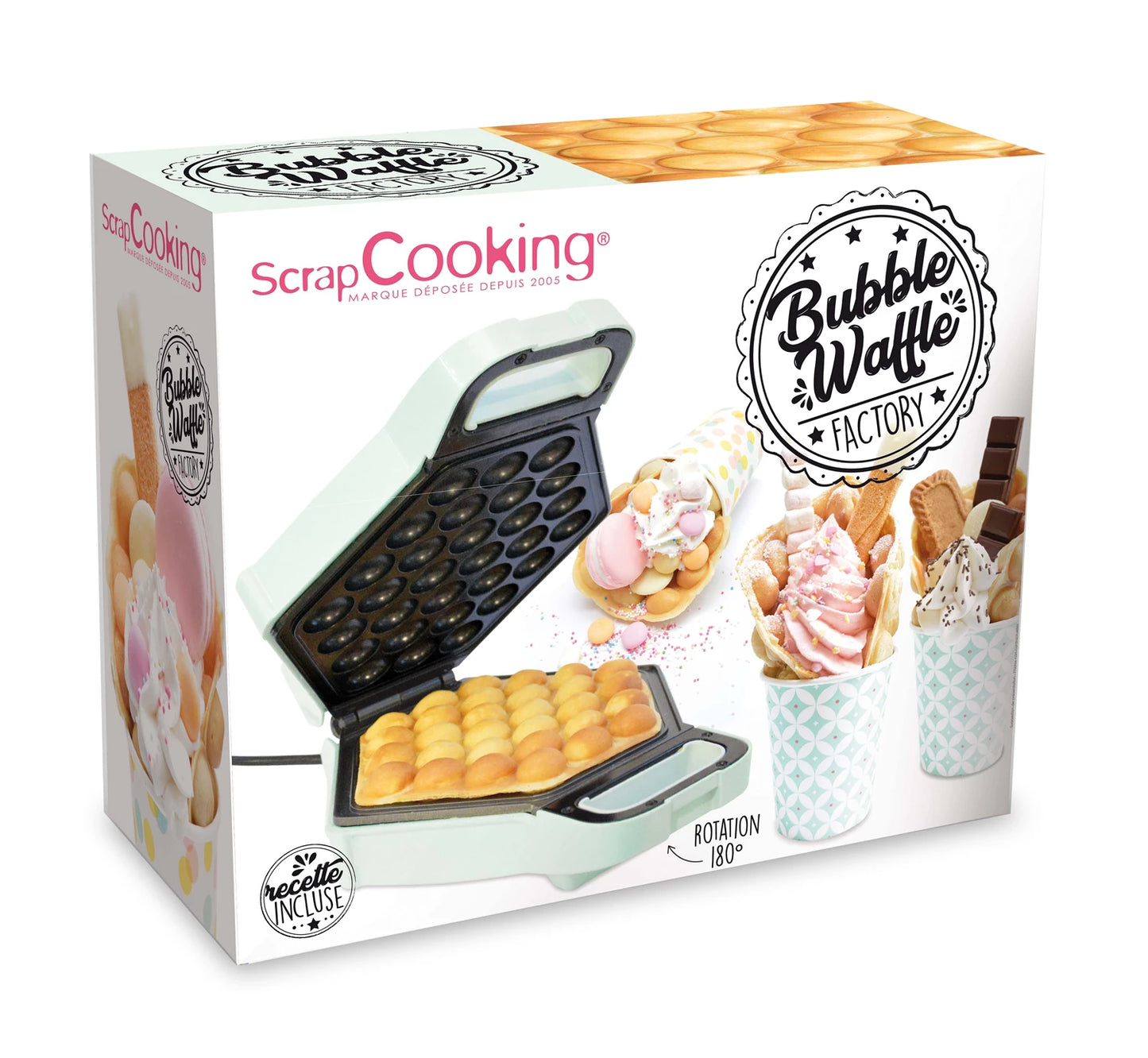 FABBRICA DI WAFFLE A BOLLE