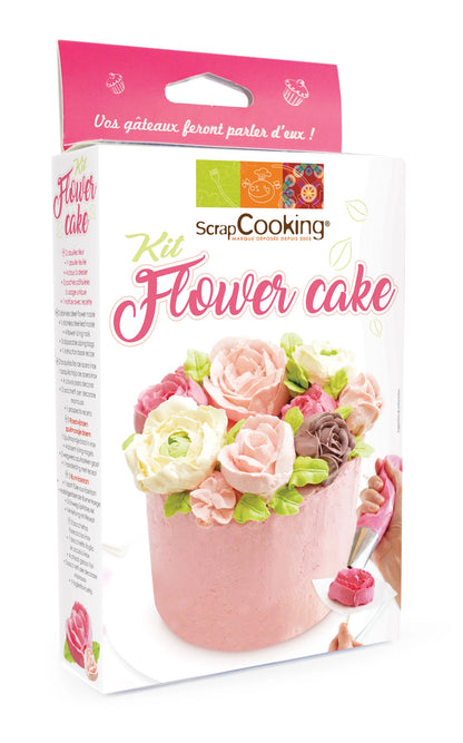 GÂTEAU EN FORME DE FLEUR