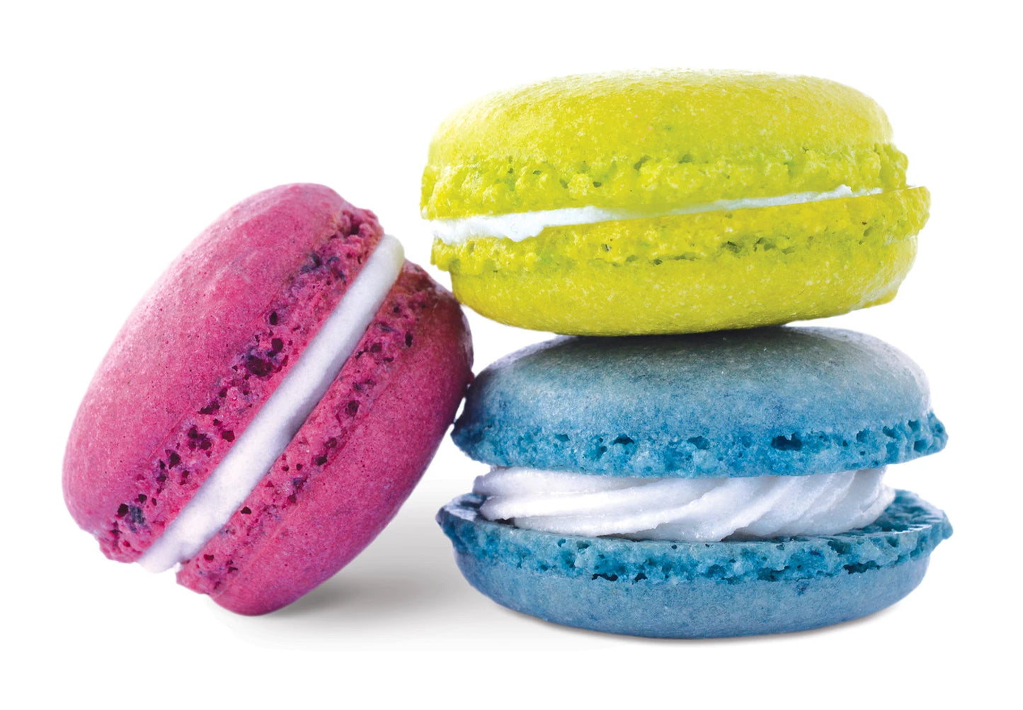 ENSEMBLE DE POUDRES COLORÉES - BLEU, VERT, VIOLET 3 X 10 G