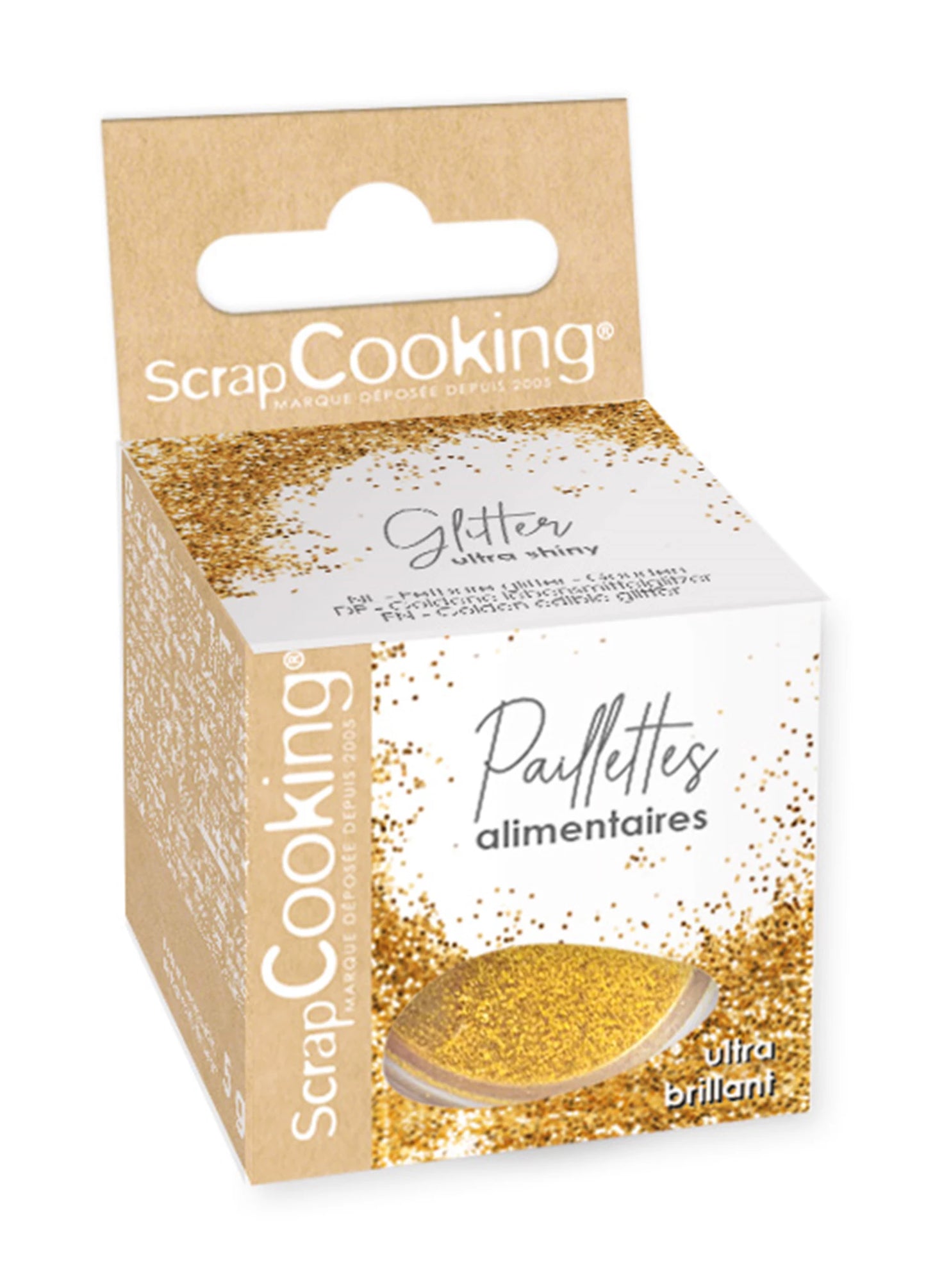 PAILLETTES ALIMENTARI DORATE 5G