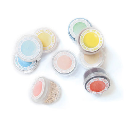 SET DE 9 PIÈCES DE COLORANTS ALIMENTAIRES ARTIFICIELS EN PÂTE